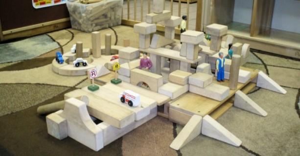 Building blocks teach children skills in our after school programs